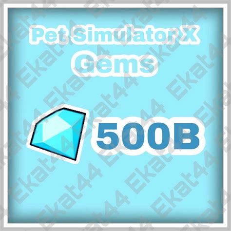 B Gems Pet Simulator X