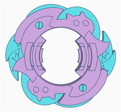 STL file BEYBLADE NYANKOPON | COMPLETE | BEIGOMA BATTLE SERIES・3D printable model to download・Cults