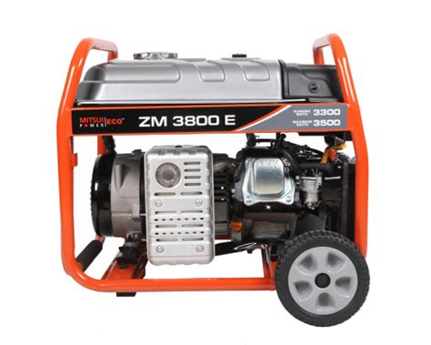 Генератор Mitsui Power ECO ZM 3800 E бензиновый купить здесь с ...