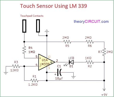 Touch Toggle Switch Circuit Diagram Archives Theorycircuit Do It