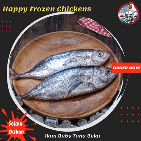 Jual Ikan Baby Tuna Beku Frozen Kemasan Kg Indonesia Shopee Indonesia