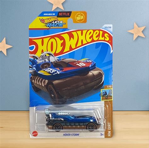 Hot Wheels Hover Storm Blue Brown Hw Dirt Walmart