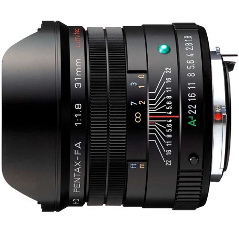 Pentax Hd Fa Mm F Limited Noir