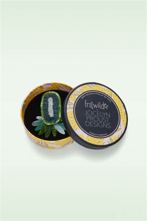 Erstwilder Rhapsodie in Blue Brosche | Einkaufen bei Topvintage