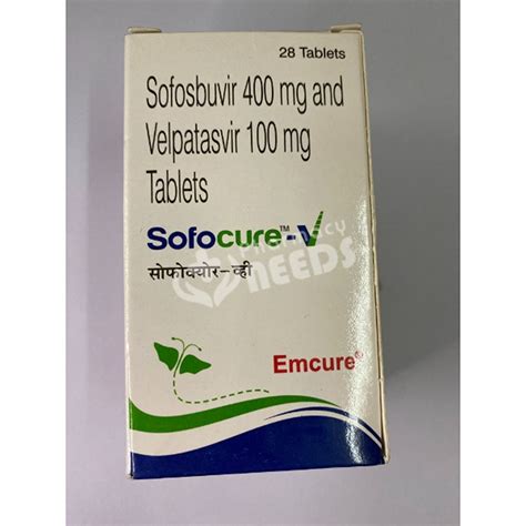 Sofocure V Tablets At Rs 4999 Bottle Sofosbuvir Velpatasvir Tablets