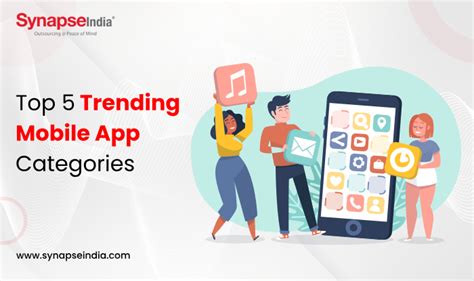 Top 5 Trending Mobile App Categories Synapseindia