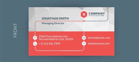 18 Best Free Business Card Templates - GraphicLoads