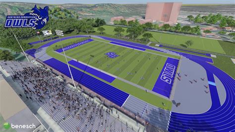 Work Begins On Jess Dow Field Renovations News At Southern