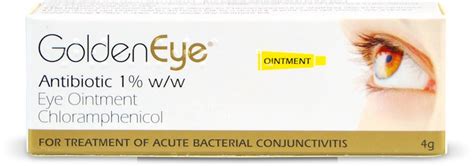 Golden Eye Conjunctivitis Ointment 4g Medino