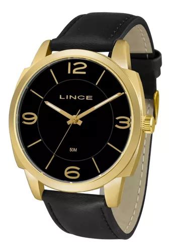 Reloj Pulsera Lince Mrc4543l De Cuerpo Color Dorado Para Hombre Fondo