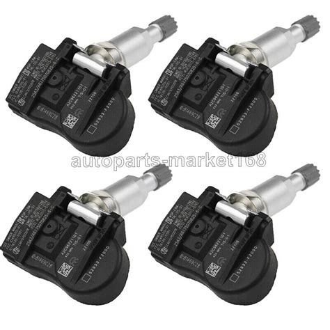 4PCS 52933 F2000 TPMS Tire Pressure Sensor 433MHz Fits Hyundai Elantra