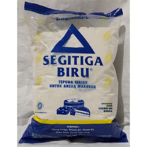 Tepung Segitiga Biru 1Kg | Terigu Segitiga Biru | Tepung Segitiga ...