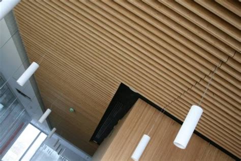 GUBIA SLATS A New System Slatted Wooden Or Bamboo Ceiling Grupo Gubia