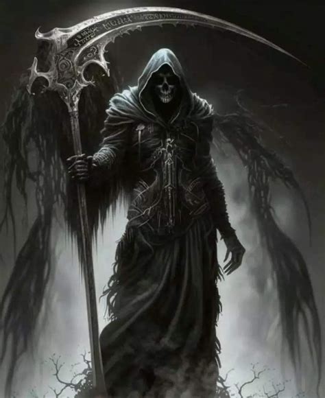 Pinterest | Grim reaper art, Grim reaper tattoo, Dark art tattoo