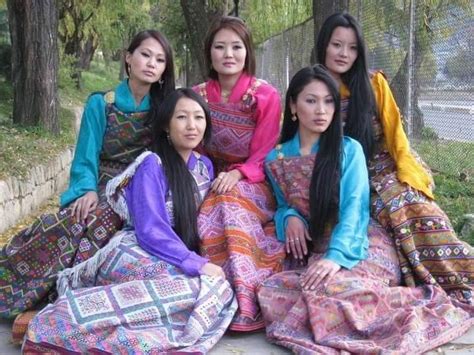 Kira National Dress National Dress Bhutanese Clothing Traditional