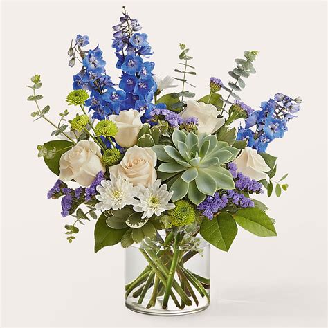 Cerulean Waves Bouquetjanette Florist