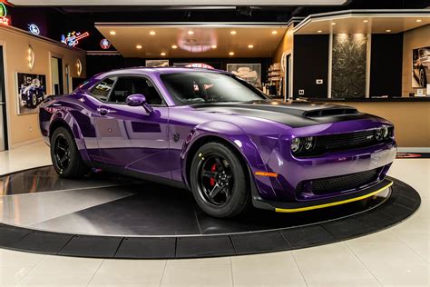 Purple 2018 Dodge Challenger Srt Demon Is Ready For Some Hemi Exorcism