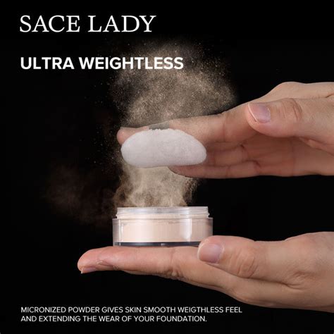 Sace Lady Face Powder Matte Finish Oil Control Long Lasting Smooth 3