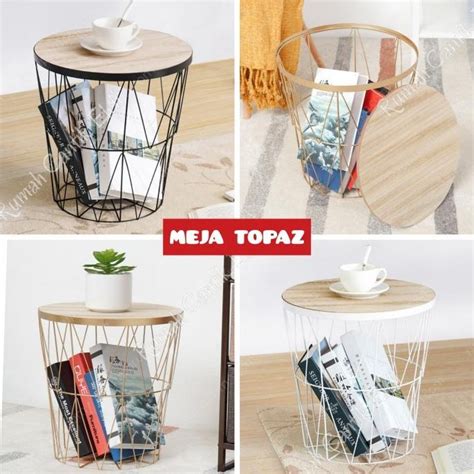 Jual Topaz Meja Tamu Meja Teras Meja Sudut Meja Sofa Keranjang