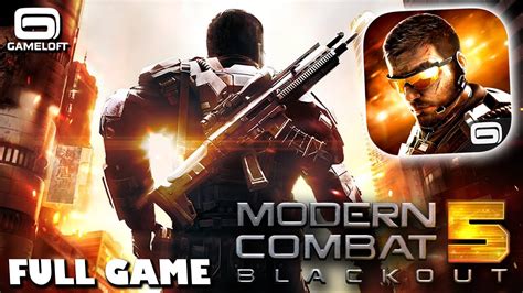 Modern Combat Blackout Pc Switch Ios Android Longplay Full Game