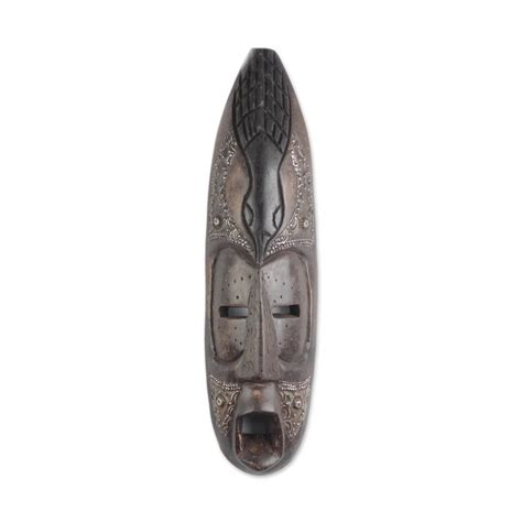 UNICEF Market | African wood mask - Big Nose