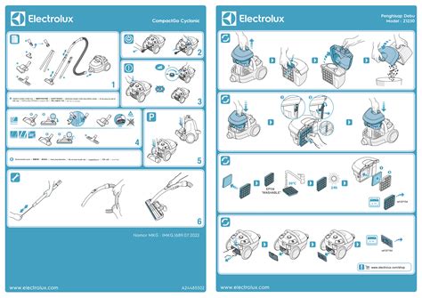 Electrolux Compactgo Cyclonic Stick Vacuum Cleaner Z1230 User Manual