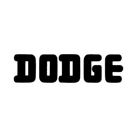 Dodge Logo Transparent