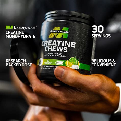 Buy Muscletech Creatine Chews Citrus Burst Chewable Tab 90s Online At