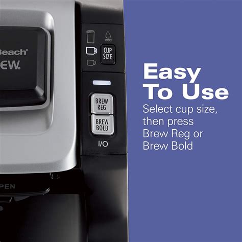 Hamilton Beach 49968 FlexBrew Cafetera Conectada De Una Sola Taza Con