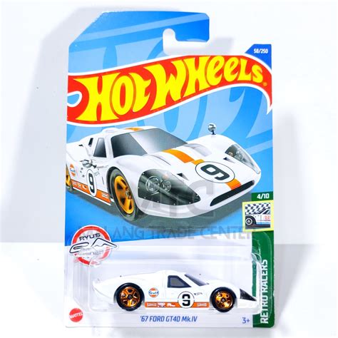 Jual Hot Wheels Ford Gt Mk Iv White H Shopee Indonesia