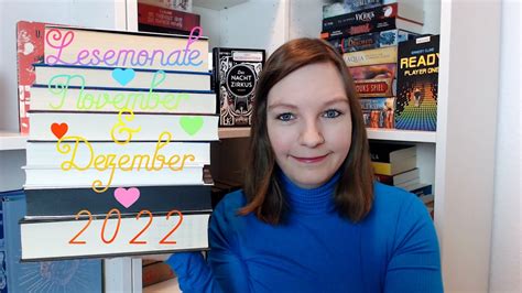 Lesemonat November Und Dezember Youtube