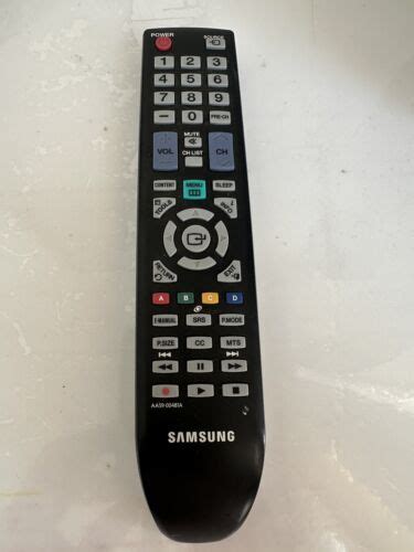 Genuine Samsung Aa A Lcd Tv Remote Ln D Ln D G D