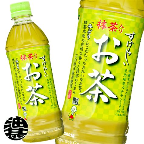 サンガリア あなたの濃いお茶 500mlペットボトル×24本入 送料無料 茶 ペットボトル 緑茶 お茶