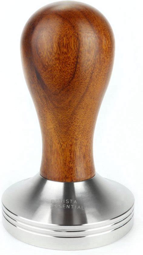 Tamper 53mm RVS Hout Sage Solis Tamper 53 Mm Tamper 54mm