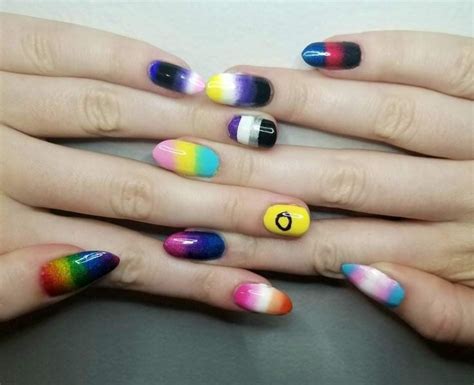 Pride Flags Nail Art Flag Nails Nail Art Nails