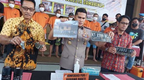 Tiga Komplotan Curanmor Di Samarinda Hanya Tawarkan Harga 28 Roda Dua