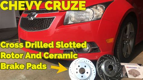 IN DEPTH INSTALL Chevy Cruze Front Rear Cross Drilled Slotted