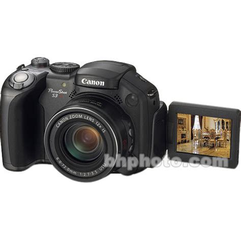 Canon PowerShot S3 IS Digital Camera 1101B001 B&H Photo Video
