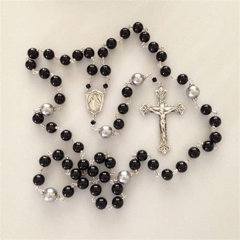 Rosaries For Men And Birthstone Alternates Part I Flower Of Carmel