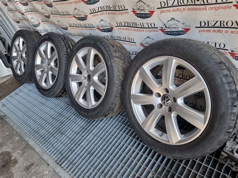 Jante Originale Aliaj R18 Cu Anvelope Vara Hankook 235 50 ZR18 VW