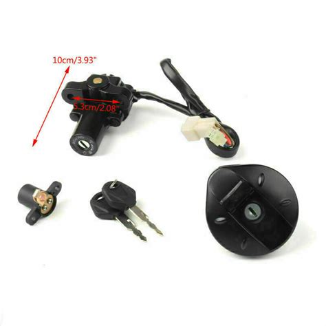 Gnition Switch Lock Fuel Gas Cap Key Set Fits Yamaha Xt Xt R X