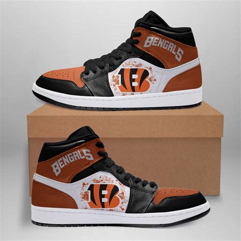 Cincinnati Bengals Nfl Team Sneakers T For Fans Hf01neake Homefavo