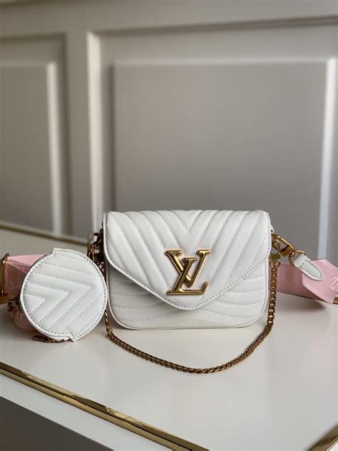 Louis Vuitton New Wave Multi Pochette Pink Lily Paul Smith