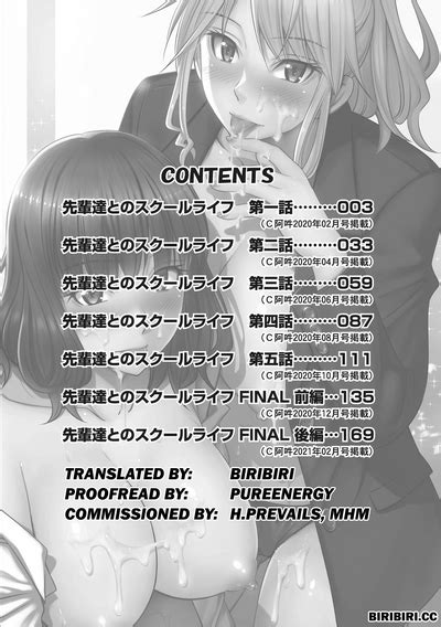 Senpai Tachi To No Gakuen Seikatsu Nhentai Hentai Doujinshi And Manga