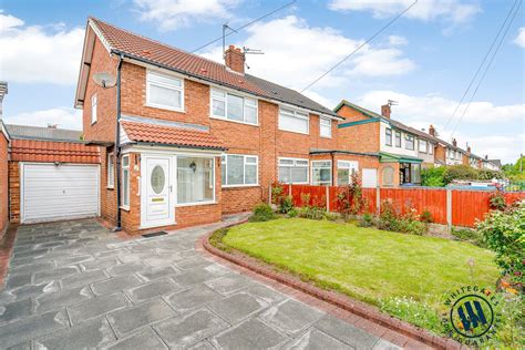 Bed Semi Detached House For Sale In Rutland Avenue Halewood