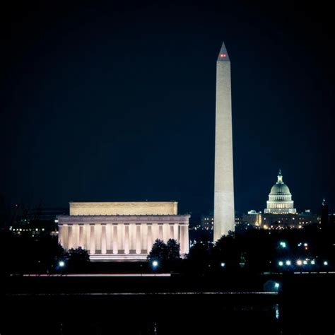 Washington DC Skyline At Night — Stock Photo © Camrocker #23959299