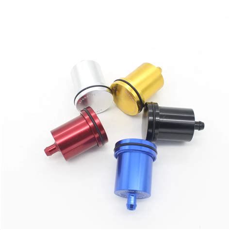 1PCS Motorcycle Gasoline Oil Filters Motor CNC Aluminum Five Colors