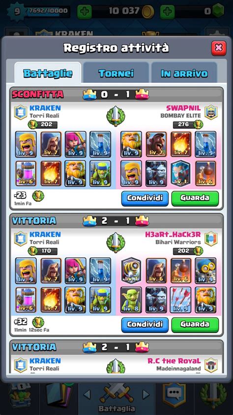 Guida Come Funzionano I Tornei In Clash Royale