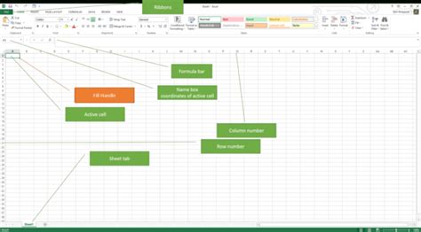 Parts Of A Spreadsheet — Db