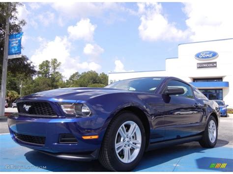 2012 Kona Blue Metallic Ford Mustang V6 Premium Coupe #52816992 | GTCarLot.com - Car Color Galleries